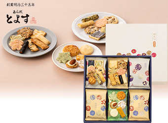 あられとよす「お八つアソート24袋入」